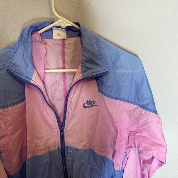 Vintage Nike windbreaker women’s size small pink purple zip up - Picture 3 of 6